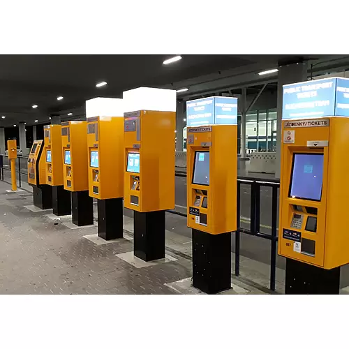Dodávka jízdenkových automatů pro Dopravní podnik Praha